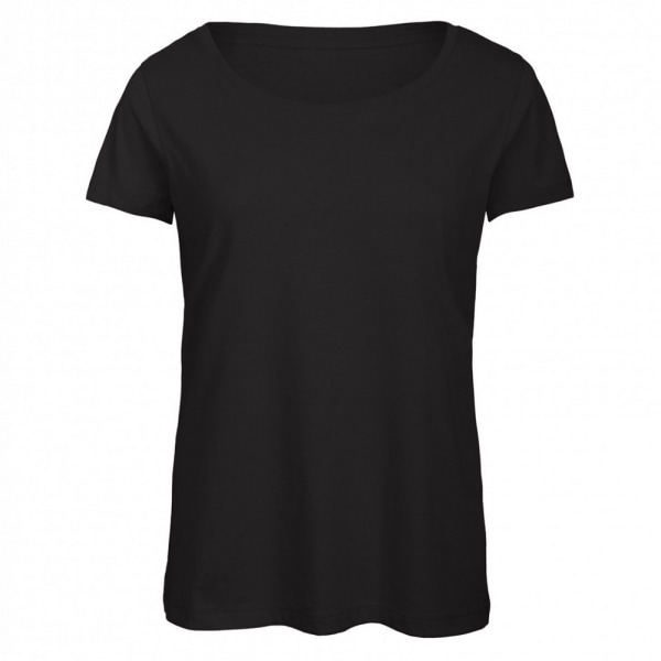 B&C Triblend T-shirt för kvinnor/damer XS Svart Black XS