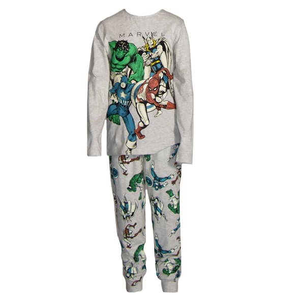 Marvel Avengers Barn/Barn Superhjälte Under Utbildning Lång Pyjamas Multicoloured 11-12 Years