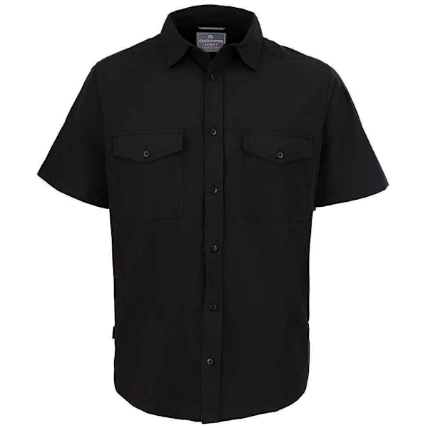 Craghoppers Mens Expert Kiwi Kortärmad Skjorta M Svart Black M
