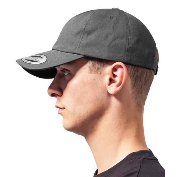 Flexfit Unisex Lågprofil Bomullstwill Keps One Size Mörkgrå Dark Grey One Size