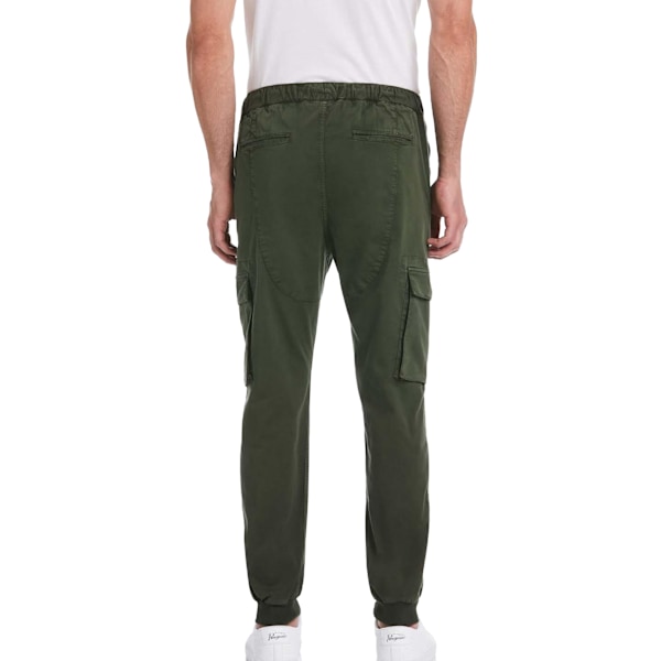 Original Penguin Herr Dragsko Avsmalnande Cargo Byxor L Grön Green L