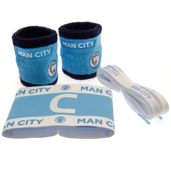 Manchester City FC Set One Size Blå Blue One Size
