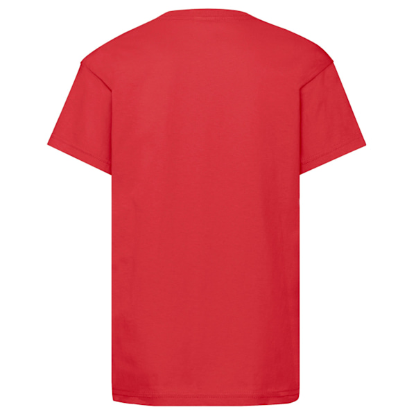 Fruit of the Loom Barn/Barn Original T-shirt 14-15 år R Red 14-15 Years