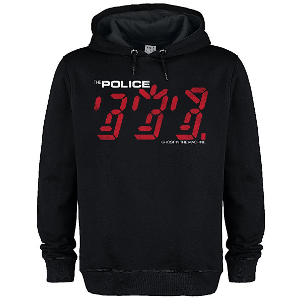 Amplified Unisex Vuxen Ghost In The Machine The Police Hoodie X Black XS