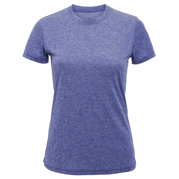 Tri Dri Dam/Dam Performance Kortärmad T-shirt L Lila Purple Melange L