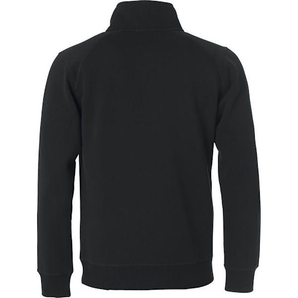 Clique Unisex Vuxen Klassisk Halv Blixtlås Sweatshirt 4XL Svart Black 4XL