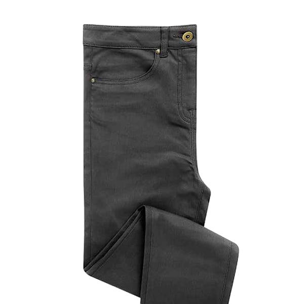 Premier Dam/Dam Performance Chino Jeans 12 UK L Charcoal Charcoal 12 UK L