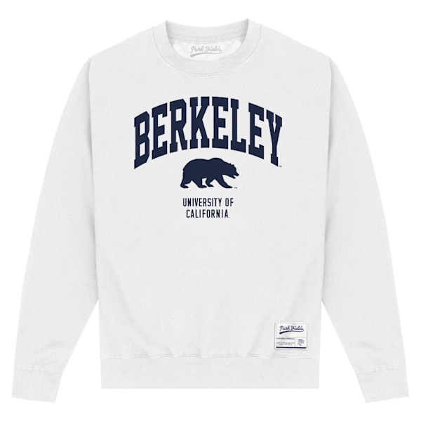 UC Berkeley Unisex Vuxen Björn Sweatshirt M Vit White M