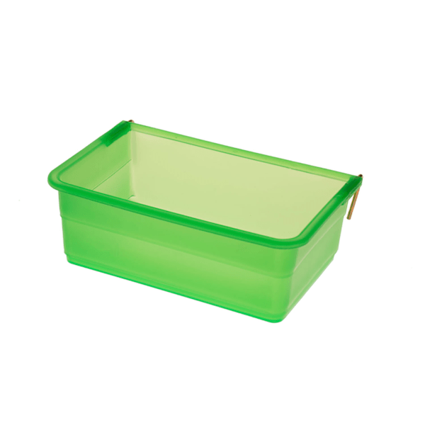 Eton Plast Rektangulär Fjäderfä Matare 1400ml Grön Green 1400ml