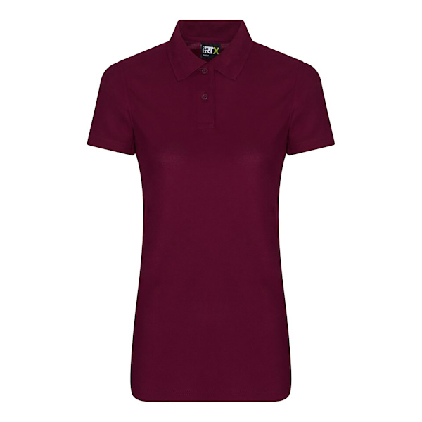 PRO RTX Dam/Dam Pro Polyester Pikétröja 2XL Bourgogne Burgundy 2XL