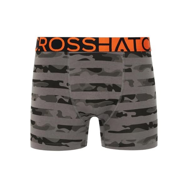 Crosshatch Herr Endocamo Regular Boxershorts (5-pack) S Ora Orange S