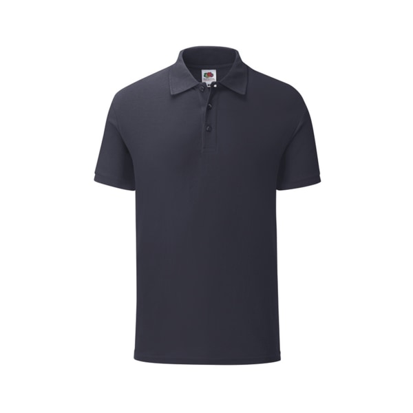 Fruit Of The Loom Herr Iconic Polo Shirt S Deep Navy Deep Navy S