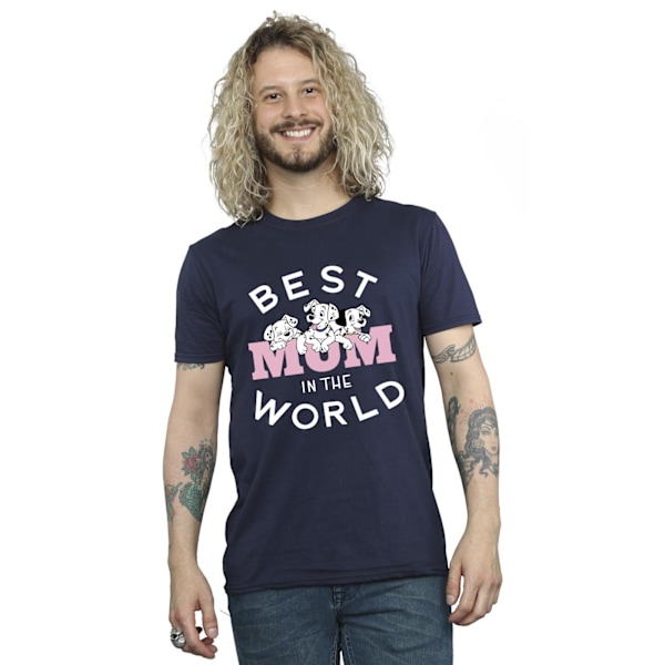 Disney 101 Dalmatiner Bästa Mamma I Världen T-shirt M Marinblå Navy Blue M