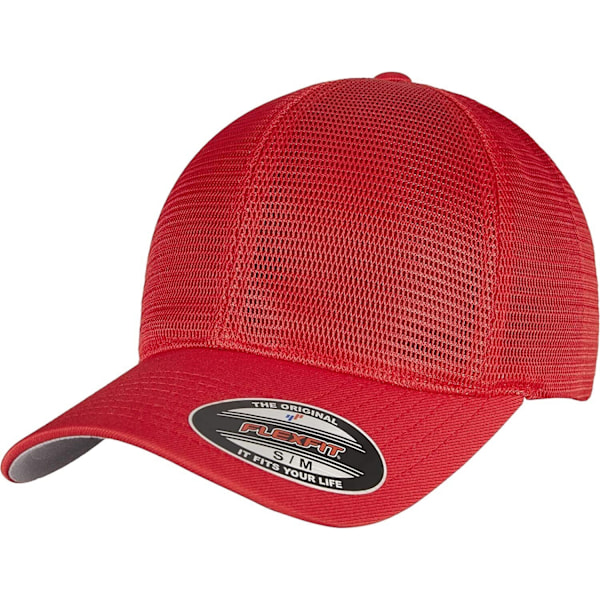 Flexfit Unisex Adult 360 Omnimesh Mesh Cap L-XL Röd Red L-XL