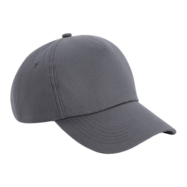 Beechfield Authentic 5-Panel Keps En Storlek Grafitgrå Graphite Grey One Size