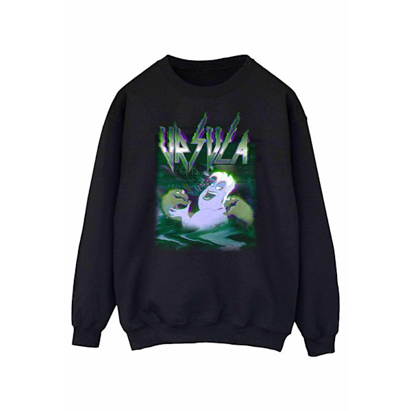 Disney Dam/Kvinnor Ursula Glitch Sweatshirt L Svart Black L