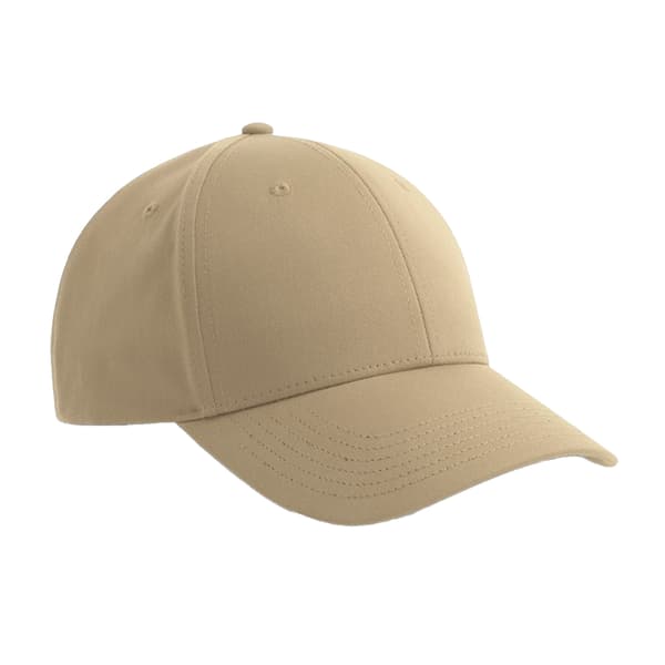 Atlantis Headwear Bolt-S 6 Panel Stretch Structured Baseballkeps Khaki Brown One Size