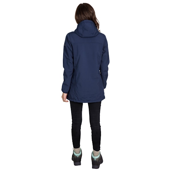 Trespass Womens/Ladies Kristen Längre Vattentät Jacka med Huva Navy L