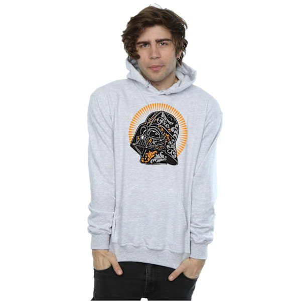 Star Wars Herr Darth Vader Dia De Los Muertos Hoodie 3XL Sport Sports Grey 3XL
