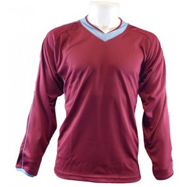 Carta Sport Unisex Vuxen Jersey Fotbollströja M Vinröd/Himmelsblå Maroon/Sky Blue M