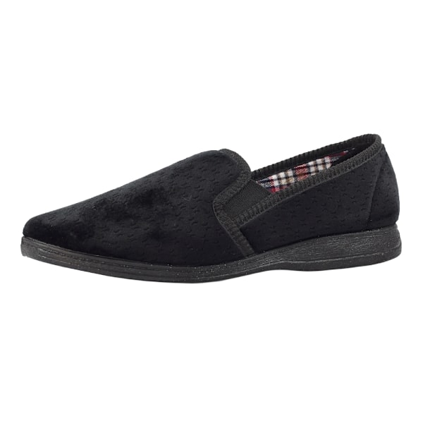 Lazy Dogz Tamar II Tofflor för män 9 UK Svart Black 9 UK