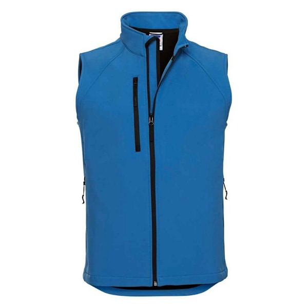 Russell Herr Softshell Väst XS Azure Blå Azure Blue XS