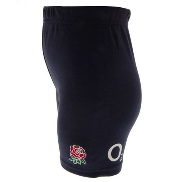 England RFU Barn/Barnkläder T-shirt & Shorts Set 6-9 Månader Marinblå Navy/Black/Red 6-9 Months