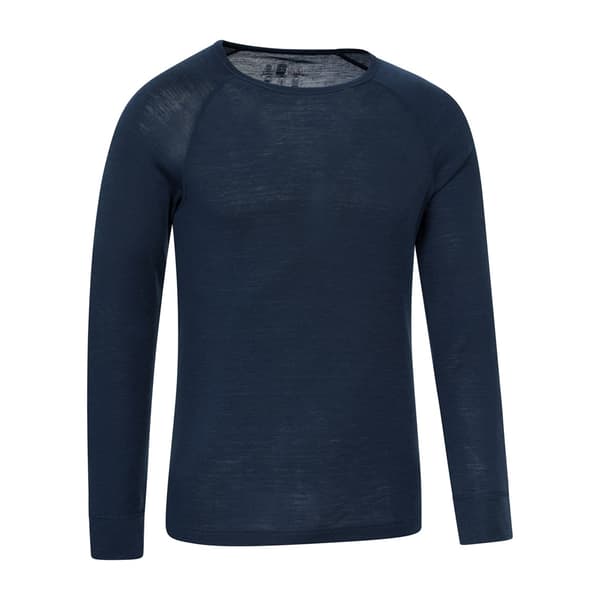 Mountain Warehouse Merino Ull Termiskt Underställ Herr 4XL Navy 4XL R
