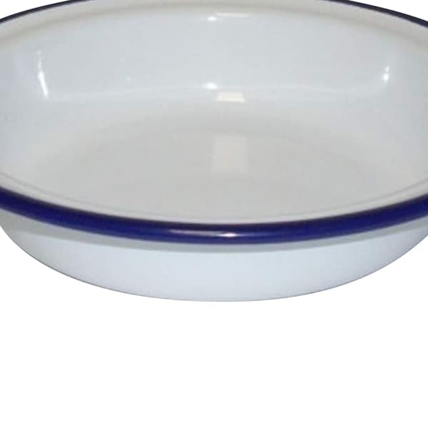 Nimbus Rund Pajform 24cm Vit/Mörkblå White/Dark Blue 24cm