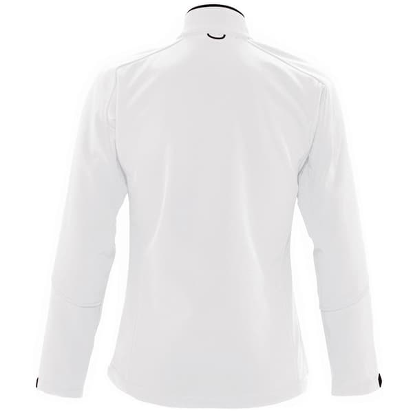 SOLS Dam/Dam Roxy Soft Shell Jacka (Andningsbar, Vindtät Och Vattenavvisande) White M