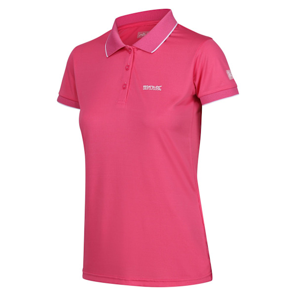 Regatta Dam/Kvinna Remex II Polotröja 22 UK Flamingo Flamingo Pink Solid 22 UK