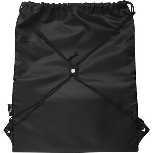 Bullet Adventure Återvunnen Isolerad Snörpåse En Storlek Sol Solid Black One Size