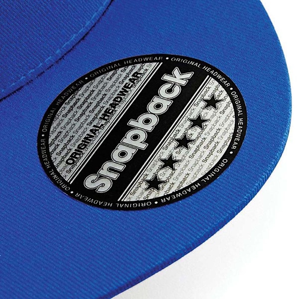 Beechfield Unisex 5 Panel Retro Rapper Cap One Size Ljus Royalblå Bright Royal One Size