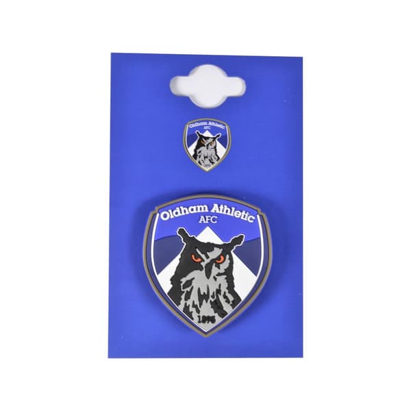 Oldham Athletic AFC 3D-kylskåpsmagnet, en storlek, blå/vit Blue/White One Size