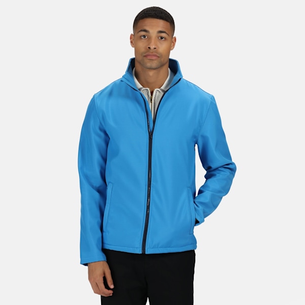 Regatta Standout Mens Ablaze Printable Soft Shell Jacket 2XL Fr French Blue/Navy 2XL