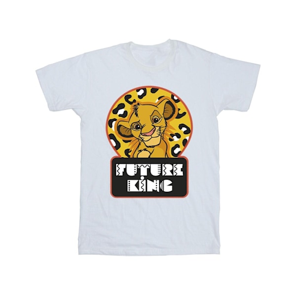 Disney The Lion King Future Simba T-shirt för män 4XL Vit White 4XL
