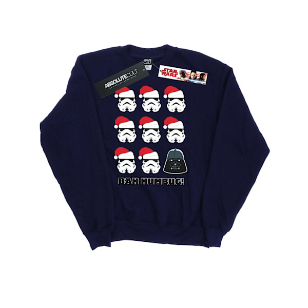 Star Wars Dam/Damer Jul Humbug Sweatshirt XL Marinblå Navy Blue XL