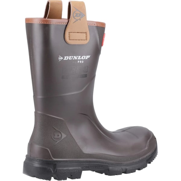 Dunlop unisex vuxen Purofort Rigpro Safety Wellington Boots 6.5 Brown 6.5 UK