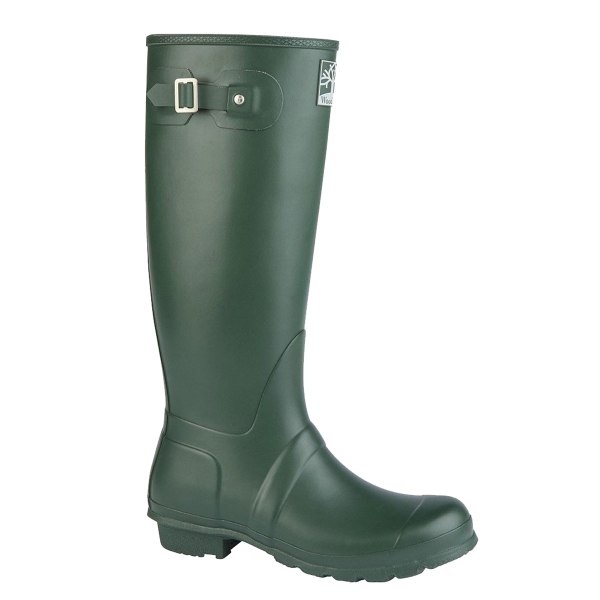 Woodland Unisex Kvalitetsrem Stövlar Regular Wellington Stövlar 4 UK Grön Green 4 UK