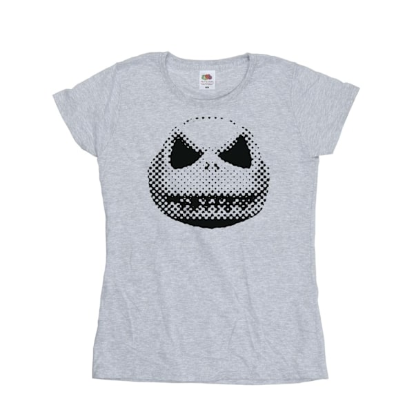 The Nightmare Before Christmas Dam/Kvinnor Pixel Face T-Shirt Sports Grey M