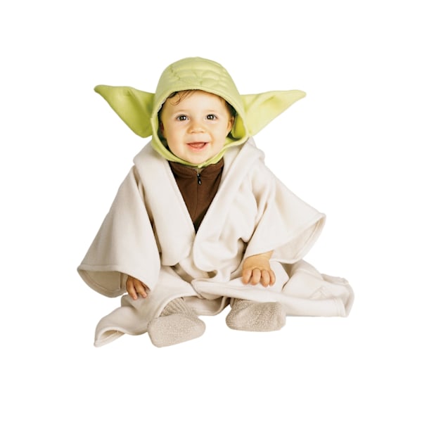 Star Wars Barn/Barn Yoda Kostym 11-12 År Brun/Beige Brown/Beige 11-12 Years