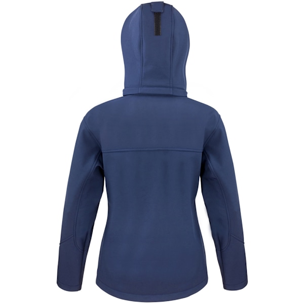 Result Core Dam/Dam Lite Huvförsedd Softshelljacka XS Marin/ Navy/Royal XS
