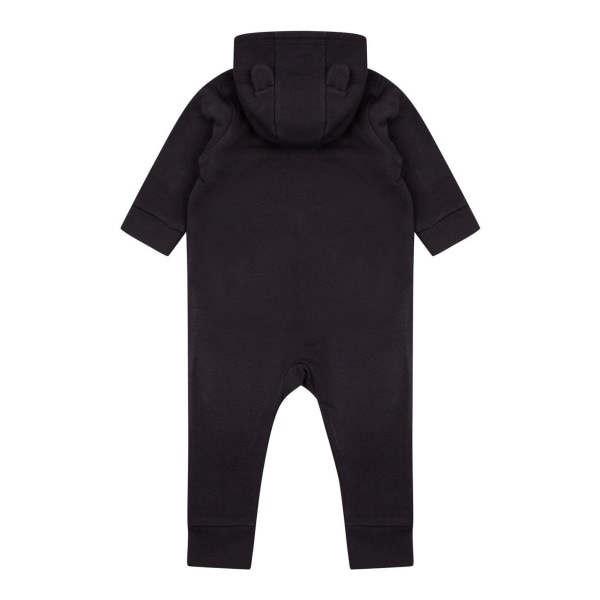 Larkwood Baby Unisex Fleece Allt-i-ett Romper Suit 12-18 månader Black 12-18 Months