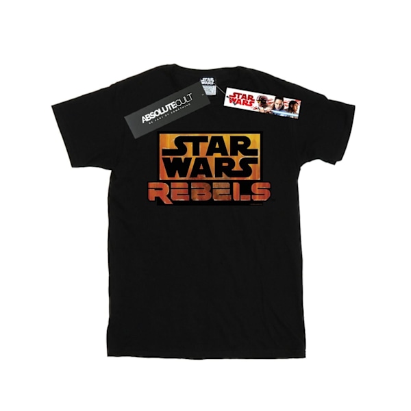 Star Wars Herr Rebel Logo T-shirt M Svart Black M