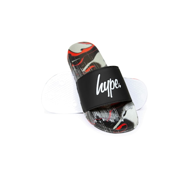 Hype Boys Camo Blur Drips Sliders 13 UK Barn Multifärgad Multicoloured 13 UK Child