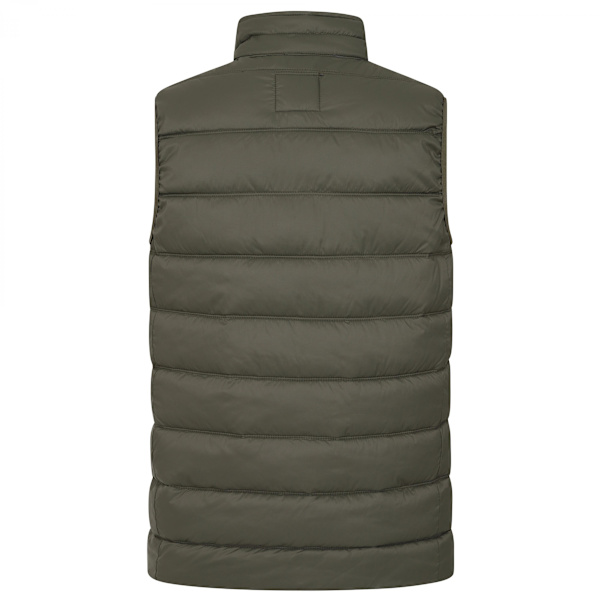 Lazy Jacks Vadderad väst för män S Deep Khaki Deep Khaki S