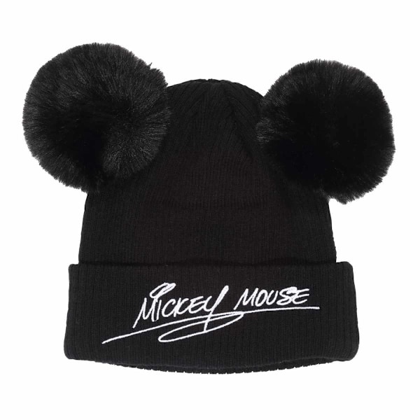 Mickey Mouse & Friends Unisex Vuxenmössa En Storlek Svart Black One Size