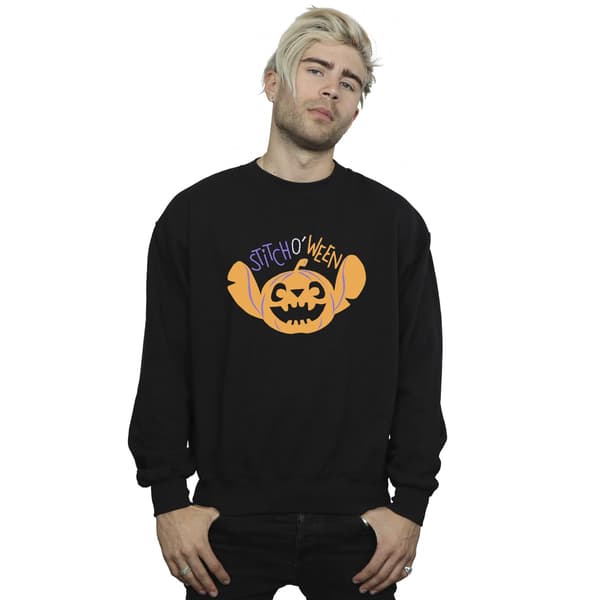 Lilo & Stitch Herr Stitch O Ween Sweatshirt L Svart Black L