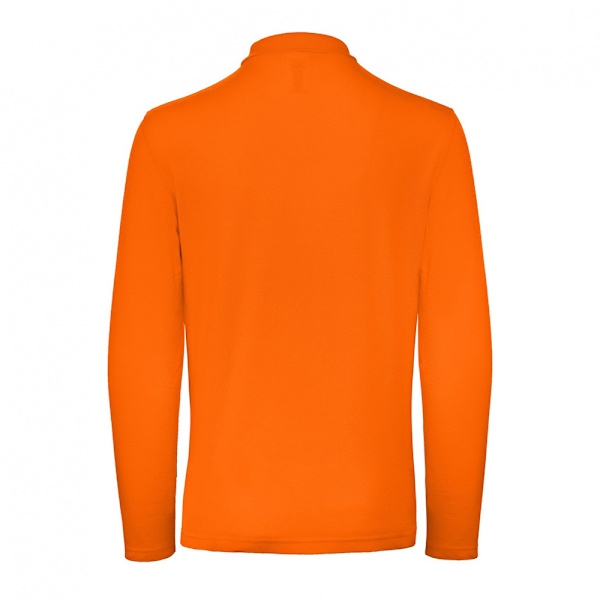 B&C ID.001 Herr Långärmad Polo (2-pack) 4XL Bright Orange Bright Orange 4XL