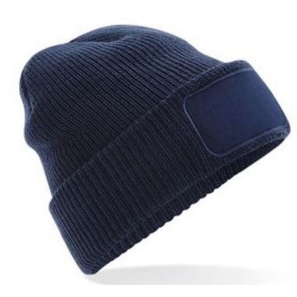 Beechfield Mens Thinsulate Printers Beanie One Size French Navy French Navy One Size